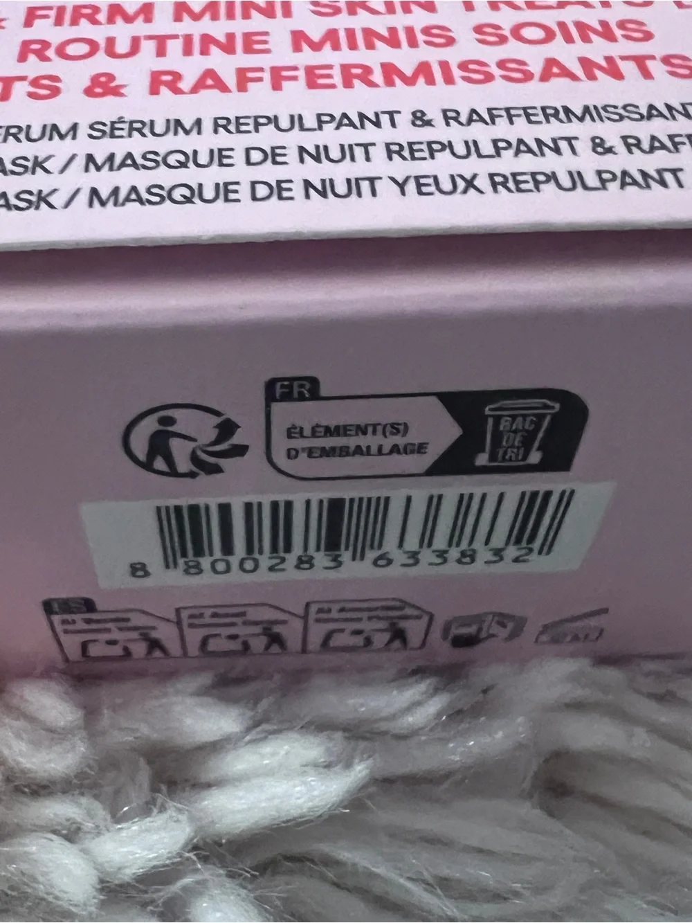 LANEIGE Bouncy & Firm Mini Skin Treats Set - Pink & Gold Accents